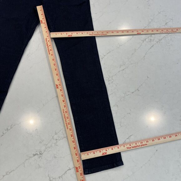 Prana Jeans NEW Mens 28x32 Blue Dark Rinse Hillgard Slim Fit Tapered Leg Organic - Picture 8 of 13